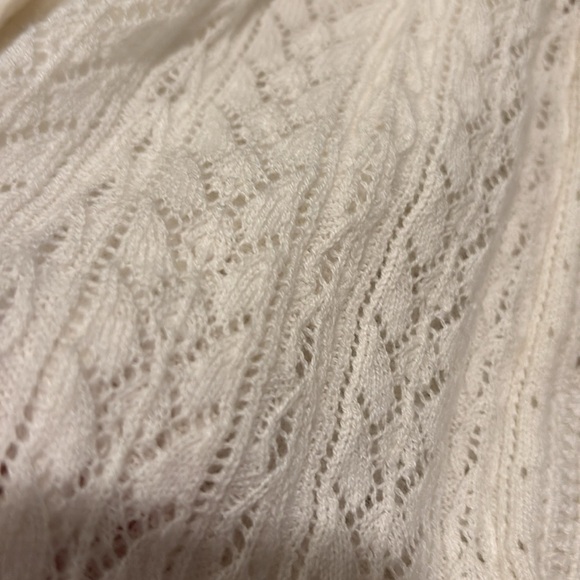 Doen Martina crochet sweater cardigan top M nwt - Picture 3 of 10